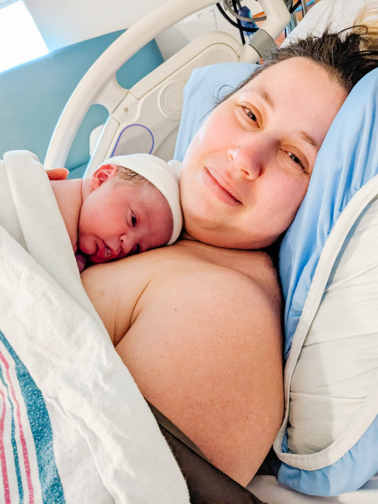 My Unmedicated Birth